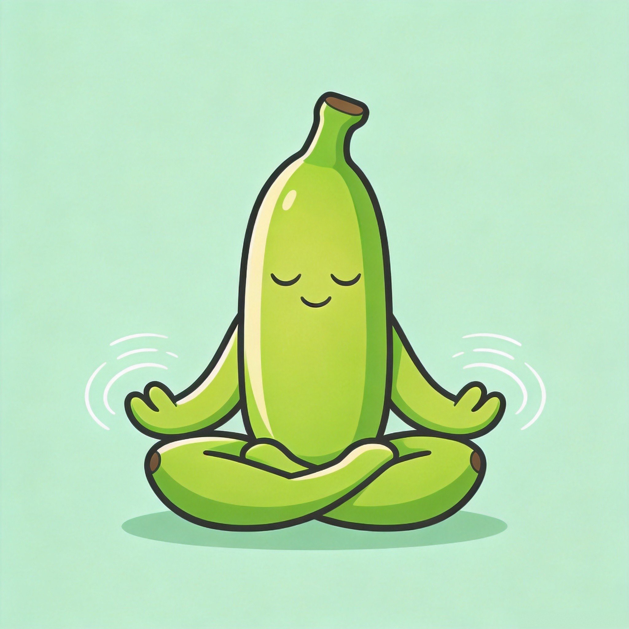 Chill Banana Meditating